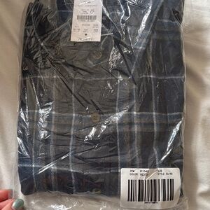 Plaid flannel Button-Up Shirt, J Crew Slim fit